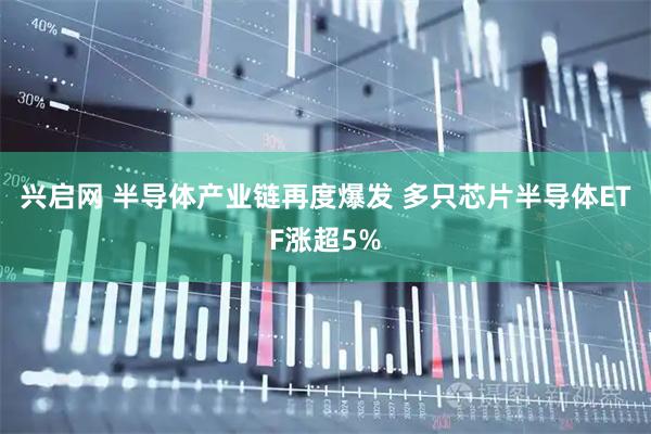 兴启网 半导体产业链再度爆发 多只芯片半导体ETF涨超5%